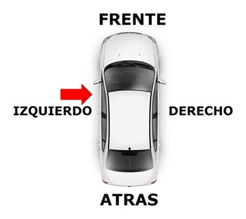 03-10 Ford Fiesta Chicote Cerradura Puerta Delantera Izq. Foto 4