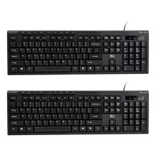 Rii Rk907 Teclado Cableado Usb Ultra-slim Ultrafino (2unds)