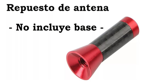 Antena Radio Corta Roja Fibra Ford F-250 6.7 2016 Foto 4