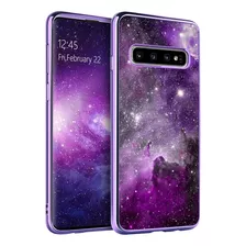 Funda Para Samsung Galaxy S10 Plus - Galaxia Violeta