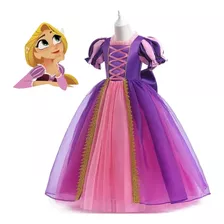 Disfraz Vestido Princesas Disney Rapunzel Enredados