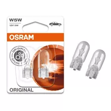 Bombillos Osram X2 Carro Moto 158 12v W5w Cocuyo Direccional