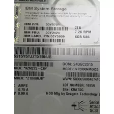 Disco Duro Ibm 2tb 7200 Rpm Sas 6gb/s 3.5 Pulgadas