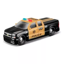 Patrullero Policial Maisto 2004 Chevrolet Silverado Febo