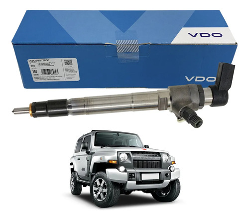 Bico Injetor Troller T4 3.2 Bk2q9k546ag A2c59517051 Vdo
