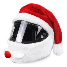 Funda De Casco De Motocicleta De Papá Noel