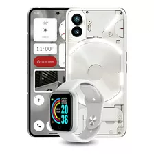 Celular Nothing Phone 2 Dual Sim 512 Gb Blanco 12 Gb Ram Nuevo + Smartwatch De Regalo