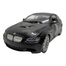 Bmw M3 Coupe Negro Escala 1:24 18 Cm De Largo