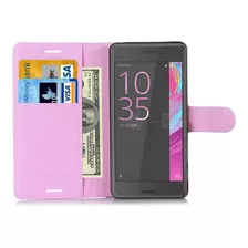 Capa Case Carteira Couro Sony Xperia X F5122 Pronta Entrega