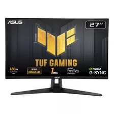 Monitor 27 Asus Tuf Vg27aq3 2k Gsync Fsync 180hz Ips 1ms Hdr