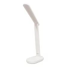 Lámpara Led Escritorio Lampara De Mesa Táctil Recargable Color De La Estructura Blanco