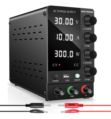 30v-10a 300w Fuente De Alimentación Regulable Laboratorio