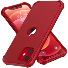 Funda Para iPhone 12/12 Pro, Rojo/resistente