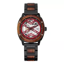 Bobo Bird Hombres Relojes Mecánicos Automáticos Lujo 45 Mm E