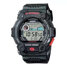 Reloj G-shock G-7900-1d Digital Con Gráfico Hombre Original Color De La Correa Negro Color Del Fondo Gris