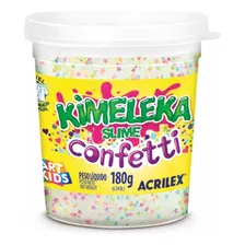 Slime - Kimeleka Confeti 180g Cores St - Acrilex