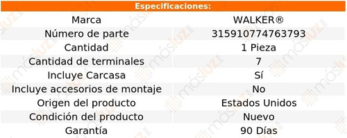 (1) Sensor Masa De Aire Mitsubishi Expo 2.4l 4 Cil 93/95 Foto 6