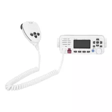 Radio Móvil Marino Icom, Color Blanco, Clase D Dsc. Tx: