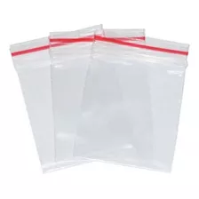 Saquinho Zip Lock Abre E Fecha 14 X 22 Cm - 100 Unidades