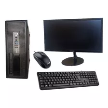 Kit Cpu Hp (intel Core I3, 8 Gb Ram, 240 Ssd, Wifi)+ Monitor