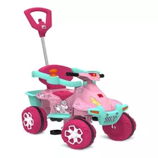 Quadriciclo Smart Quad Passeio E Pedal Rosa Bandeirante 1220