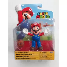 Figura Muñeco Mario Bros Mapache Nintendo Nuevo