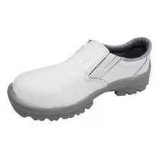 Sapato Segurança Branco Coz/frigorif/gastro/confeit Bico Pvc