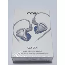 Fone De Ouvido Híbrido Cca Csn 1ba + 1dd De Alta Fidelidade