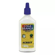 Cola Branca Acrilex 100g Pt C/ 3