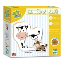 Brinquedo Infantil Educativo Mamãe & Bebê Coleção Be A Bá