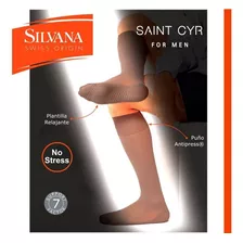 Pack 3 Medias Silvana 3/4 Vestir Lycra Descanso Hombre