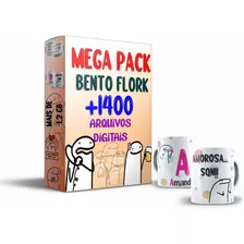 Super Mega Pack Digital P/ Sublimação Bento Flork