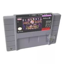 Jogo Mortal Kombat 3 Ultimate Super Nintendo Snes.