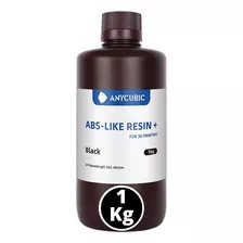 Resina Tipo Abs Anycubic Para Impresoras 3d 1000g Negra