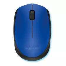 Mouse Logitech M170 Azul Sem Fio