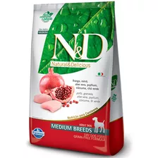 Alimento Perro Adulto Mediano N&d Grain Free Pollo 10kg Np