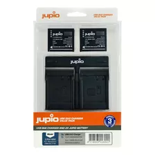 Jupio Pair Of Dmw-blg10 Batteries & Usb Dual Charger Value P