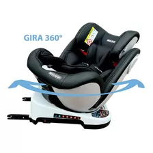 Butaca Mega Baby All Ages Giro 360º Auto Convertible Color Negro 360