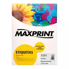 Etiqueta 6285 25g 215.9x279.4 25fls Maxprint 