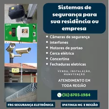 Instalação, Manutenção Em Equipamentos Segurança Eletrónica.