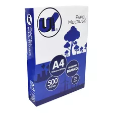 4 Pacotes De Papel Up A4 Sulfite 75g 500 Folhas