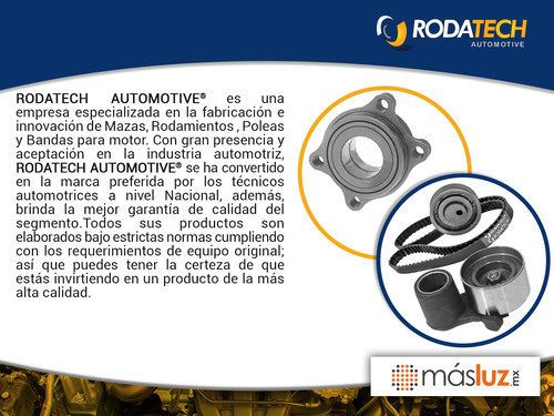 (1) Maza De Rueda Del Monte Carlo V6 3.4l 95/97 Rodatech Foto 6