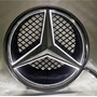 Ajuste Para Volante Benz Bling Emblema Crystal Brillante Dia
