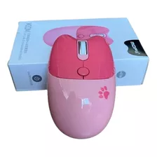 Mouse Inalambrico Mofii M3dm De Colores Color Rosa