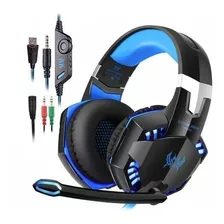 Audifonos Diadema Gamer G2 Microfono, Usb Y Luces Led