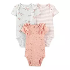 Kit Body Bebe Carters Envio Imediato - Importado- 3 Unidades