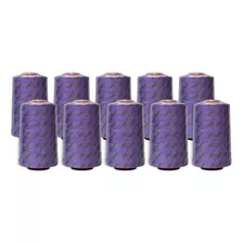 Hilo Kingtex 40/2 Para Costura Color Lavanda Paq De 10 Hilos