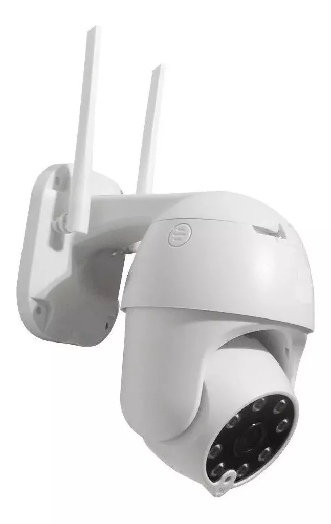 Câmera De Segurança Durawell 8167qp Com Resolução De 2mp Visão Nocturna Incluída Branca