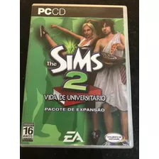 Jogo Pc Cd The Sims 2 Vida De Universitário/ Expansão Show