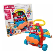 Caminador 2 En 1 Winfun 0875 - Giro Didáctico Color Rojo